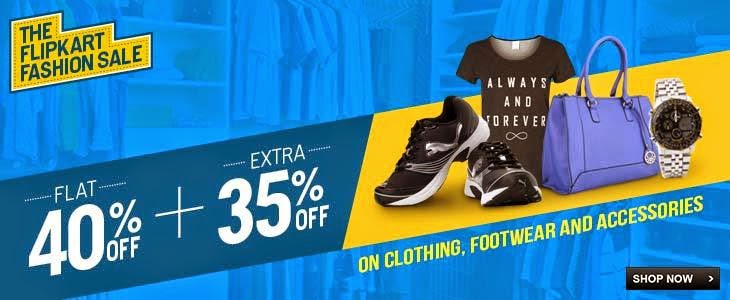 Flipkart coupons on Fashion and Accessories